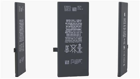 3D iPhone 11 Lithium Ion Battery 3110 mAh model | 3D Molier International