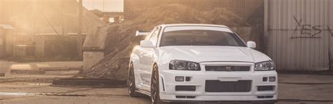 Download wallpaper Nissan, GT-R, Skyline, Nissan Skyline, R34, GT-R R34 ...