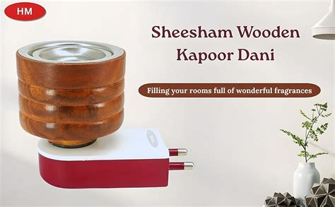 HM 2 Pieces Electric Kapoor Dani Camphor Diffuser Burner| Karpuram ...