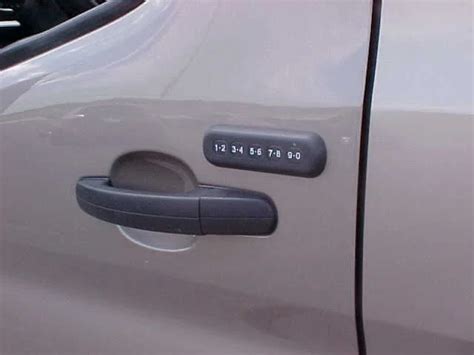 Image result for Ford Transit Keypad Installation