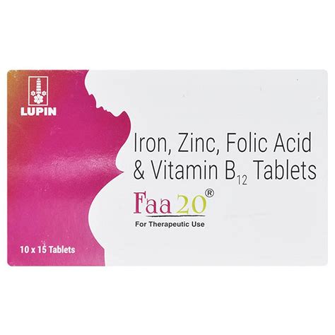 FAA 20mg - Pack of 15 Tablets : Amazon.in: Fashion