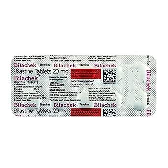 BILACHEK 20MG - Strip of 10 Tablets : Amazon.in: Health & Personal Care