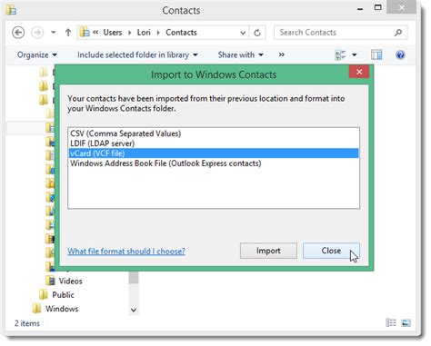 Image result for How to Import Contacts to Computer
