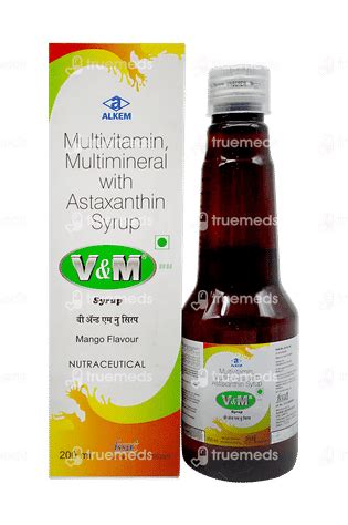 V M Nu Syrup 200 Ml - Uses, Side Effects, Dosage, Price | Truemeds