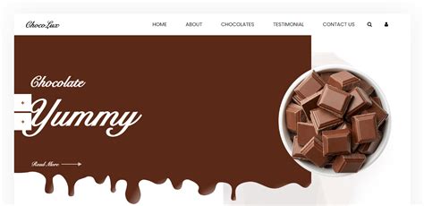 Chcoclate Website Coding 的图像结果