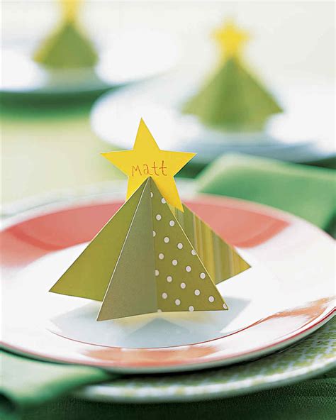 10 Best DIY Christmas Tree Place Cards