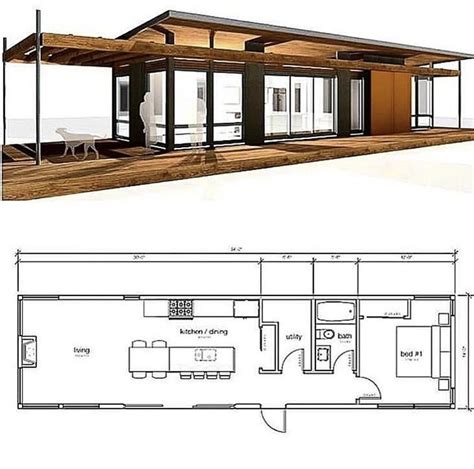 Pin by Evan Hoese on Tiny home | Luxury house plans, Container house ...
