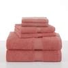WestPoint Home Coral Cotton Quick Dry Bath Towel Set (Martex Ringspun ...
