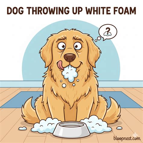 Dog Throwing Up White Foam: Causes, Treatment & When to See a Vet (2025 Guide)