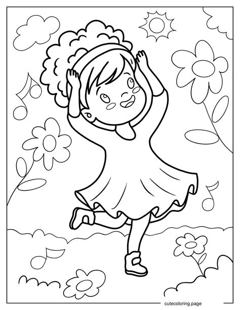 Dancing Coloring Pages(26+ free printable coloring pages) | Cute ...