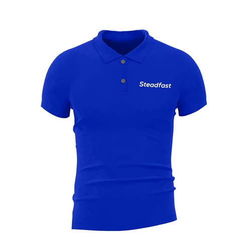 Royal Blue Polo Tee Review – Steadfast Nutrition