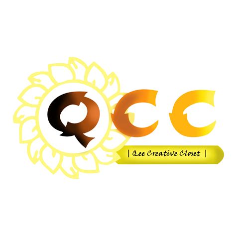 qcc carta design.qcc carta logotipo design em fundo branco. conceito de ...
