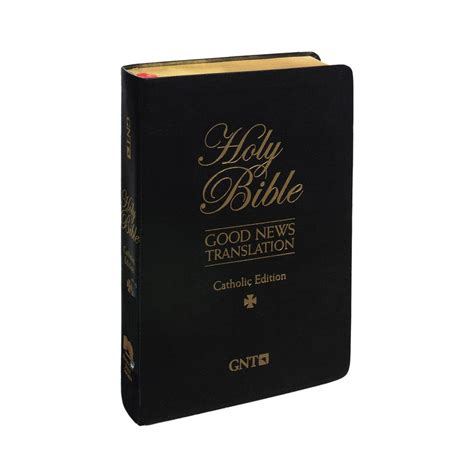 GNT Leatherbound Bible Catholic Edition with Deuterocanonicals & Impri ...