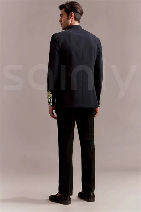 Men's embroidered Jodhpuri suit – redefine your style– SAINLY