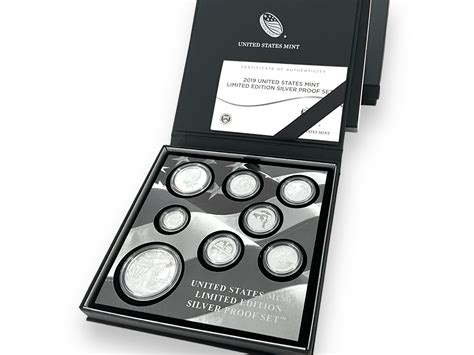 Lot - 2019 United States Mint Limited Edition Silver Proof Coin Set