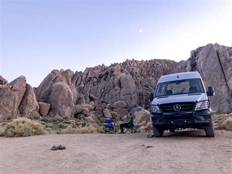 Alabama Hills evening camping – Never Say Someday