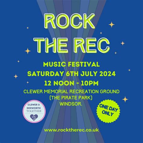 Rock the Rec, Pirate Park, Dedworth, Windsor, 6 July 2024 | AllEvents