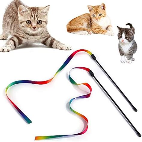 Buy REHTRAD Pack of 13 Cat Toys, Plush Spring Mouse Colored Ball Toys ...