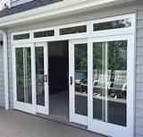 Finishing up this beautiful 4-wide Andersen E-Series sliding French ...