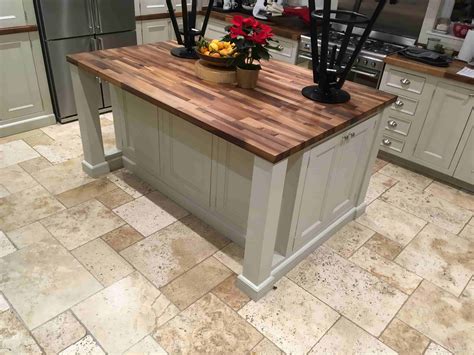 Cracked Travertine Kitchen Floor Fully Repaired and Restored in Redhill ...