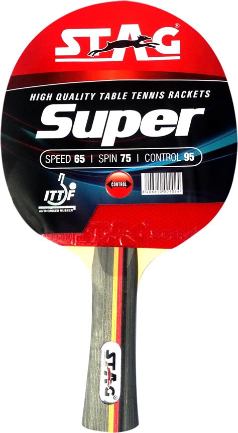 GKI Fasto Table Tennis Racquet, Wood, Red : Amazon.in: Sports, Fitness ...