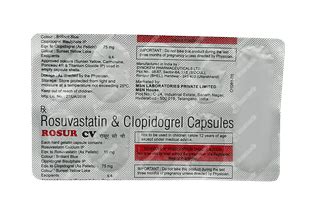 Rosur Cv 1075 Mg Capsule 10 - Uses, Side Effects, Dosage, Price | Truemeds
