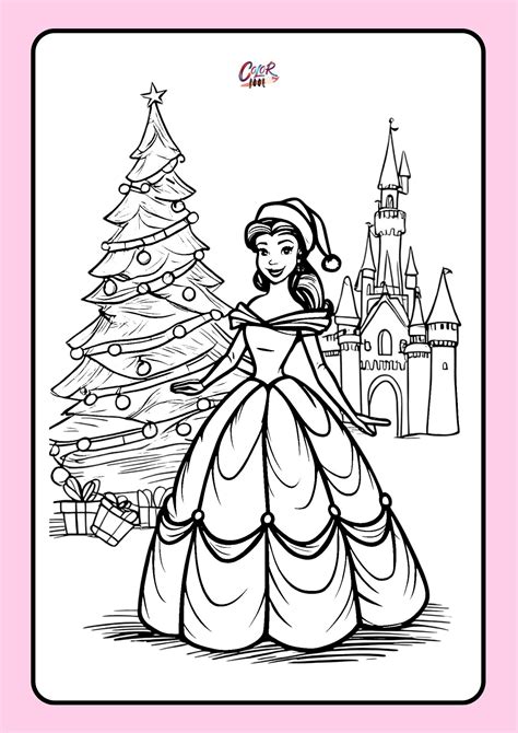 Disney Christmas Coloring Pages (30+ PDF Printables)
