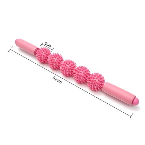 Yoga Spiky Ball Trigger Point Muscle Therapy Stick Roller Spikey Massage Rolling | Alex NLD