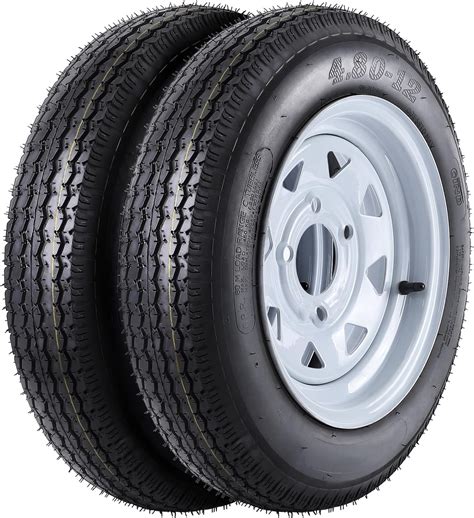 4.80 - 12 Trailer Tire 4.8-8 4.8x8 480-8 4.80-8 Tire, Load Range C, 6PR ...