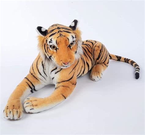 Giant tiger stuffed animal - large stuffed tiger (3 feet long) -Lifeli ...