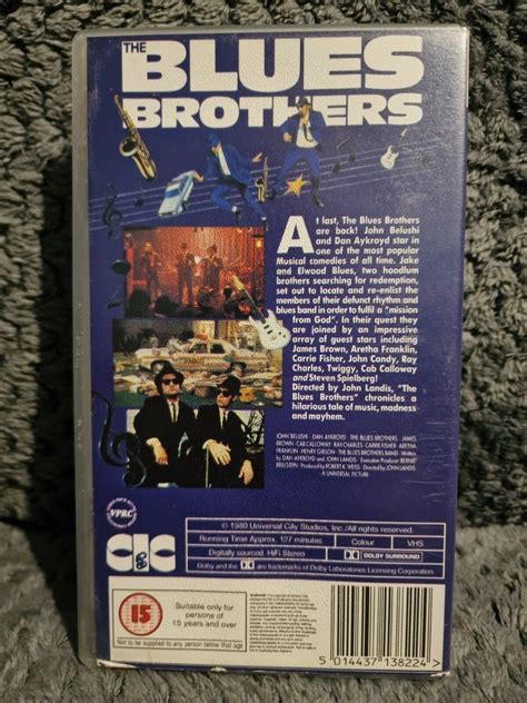 The Blues Brothers Vhs Video Tape Dan Aykroyd John | Ubuy India