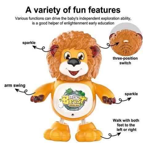 The Beast Lion – Light & Music Edition – Kids Bestie