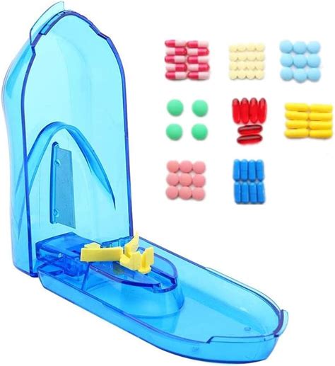Buy Multiple Tablet Pill Splitter Cutter Chopper Medicine Divider with ...
