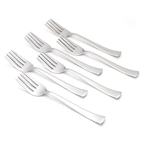 Buy MFS Craft World Stainless Steel Dessert Fork - Set of 6 Pieces ...