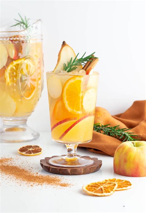 Non-Alcoholic Apple Cider Sangria - The Mindful Mocktail