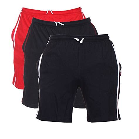 Buy TeesTadka Men's Knitted Shorts Combo Offers Pack of 3 at Amazon.in