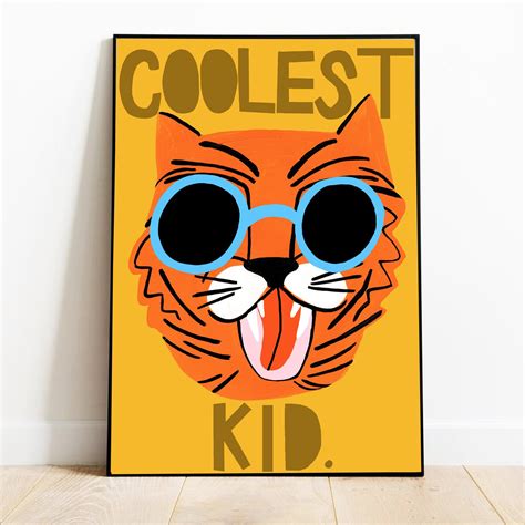 Coolest Kid Art Print | Childrens wall decor, Kids room prints ...