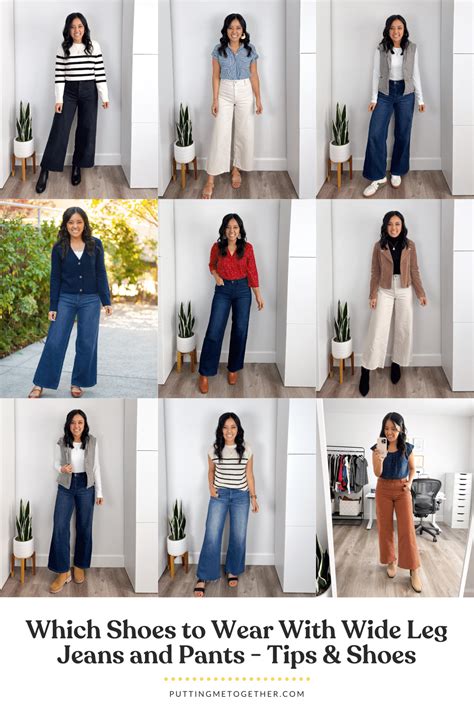 What Shoes to Wear With Wide Leg Jeans: How To Choose Shoes