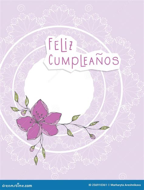 Feliz Cumpleanos Happy Birthday, Written in Spanish Language, Postcard ...