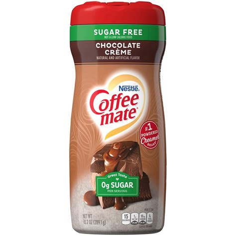 Amazon.com: Coffee-mate Sugar Free Creamy Chocolate Powdered Coffee ...