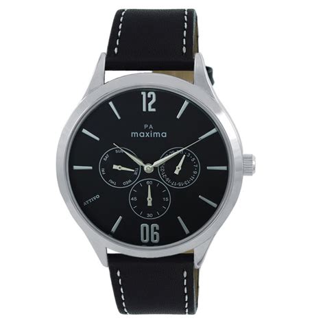 Buy PA Maxima Men 66260LMGI Black Dial Analog Watch (L) Online