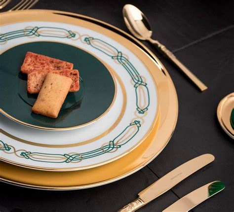 Porcel | Set Of 12- Liberty Gold Dinner Set | Bring Luxury Home | Mérci ...