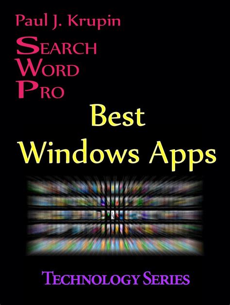 Best Windows Apps Search Word Pro (Technology Series) eBook : Krupin ...
