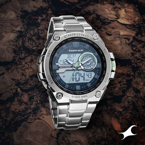 Buy Online Fastrack Mean Machines Guys Ana Digi Watch - nn38055pm01 ...