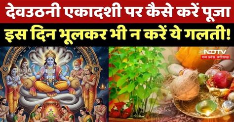 Dev Uthani Ekadashi 2025: देवउठनी एकादशी पर तुलसी विवाह का क्या है ...