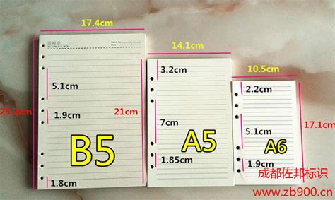 a4和b5纸的大小区别图 - 随意贴