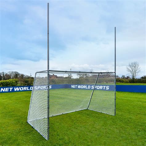 10 x 6 FORZA Steel42 Combi Rugby & Soccer Goal Posts | Net World Sports