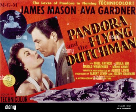 PANDORA AND THE FLYING DUTCHMAN, Ava Gardner, James Mason, 1951 Stock Photo - Alamy