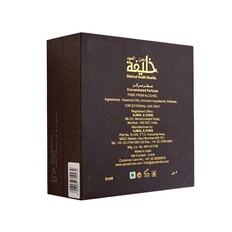 Dhanul Oudh Khalifa 3ml | Best Oud Attar For Men And Women – Ajmal ...