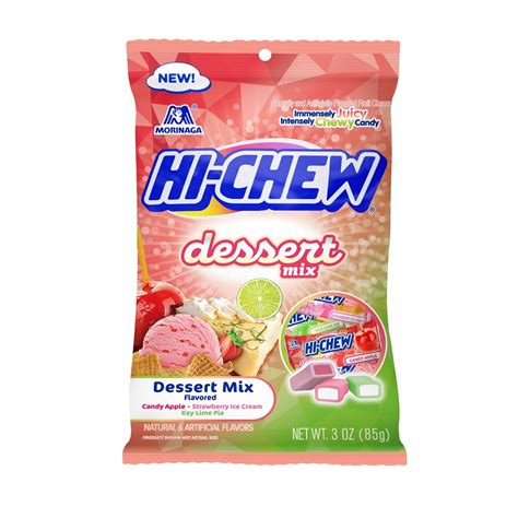 Amazon.com : HI-CHEW Dessert Mix, 6 Bags, 3oz Each - Apple, Key Lime ...